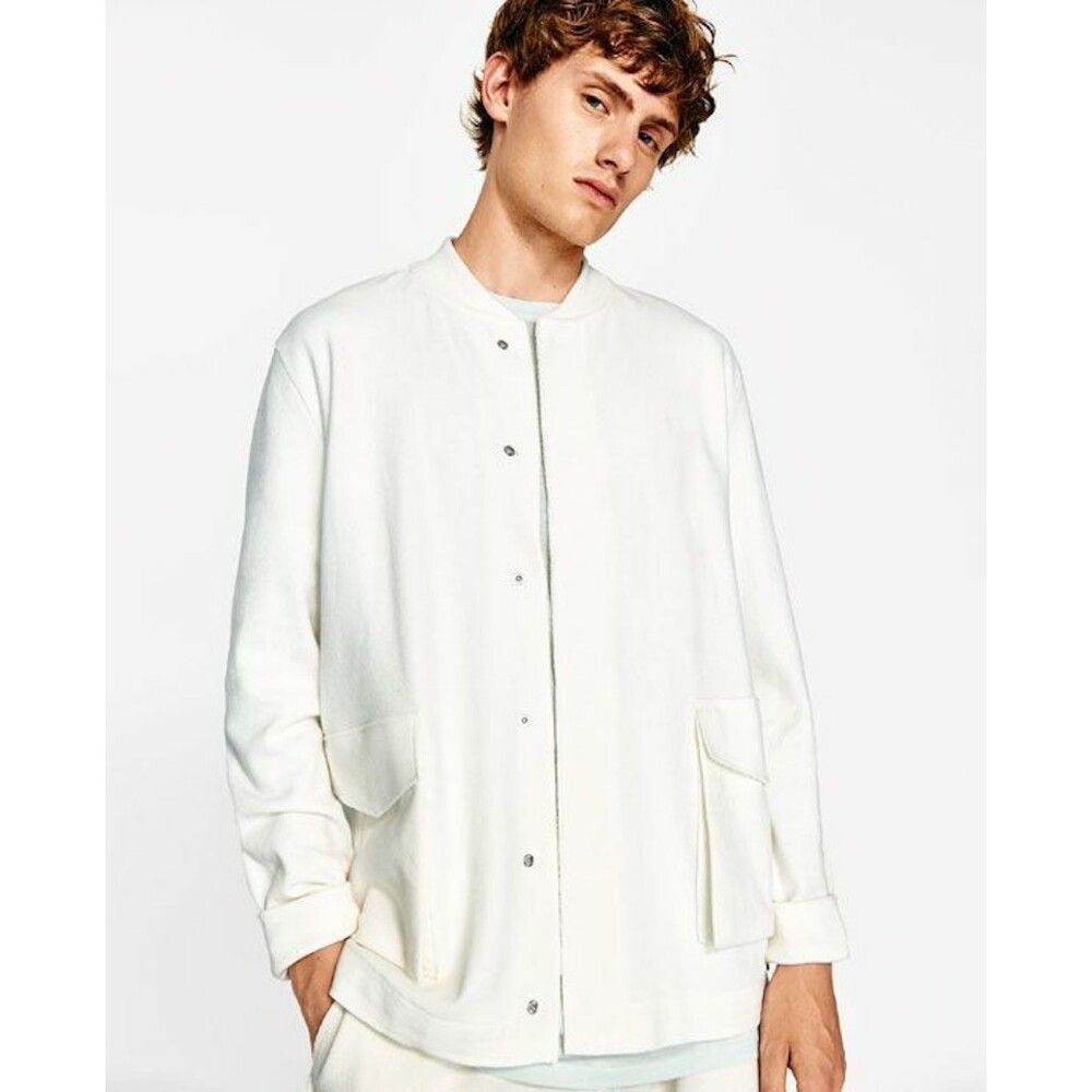 Zara Man Join Life Jacket Cardigan Sweater